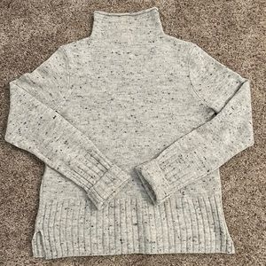 Madewell Mockneck Grey Sweater